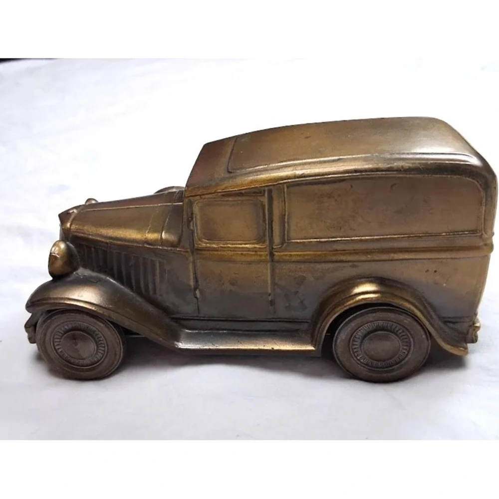 2 Vintage Metal Toy 1929 1934 FORD Car 6